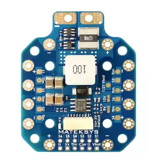 Original MATEK Mateksys PDB-HEX 12S 6~60V 2~12S Current Senor 264A 3.3V ADC for RC Drone High Quality Parts